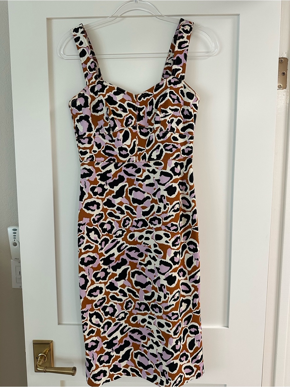J Crew leopard dress